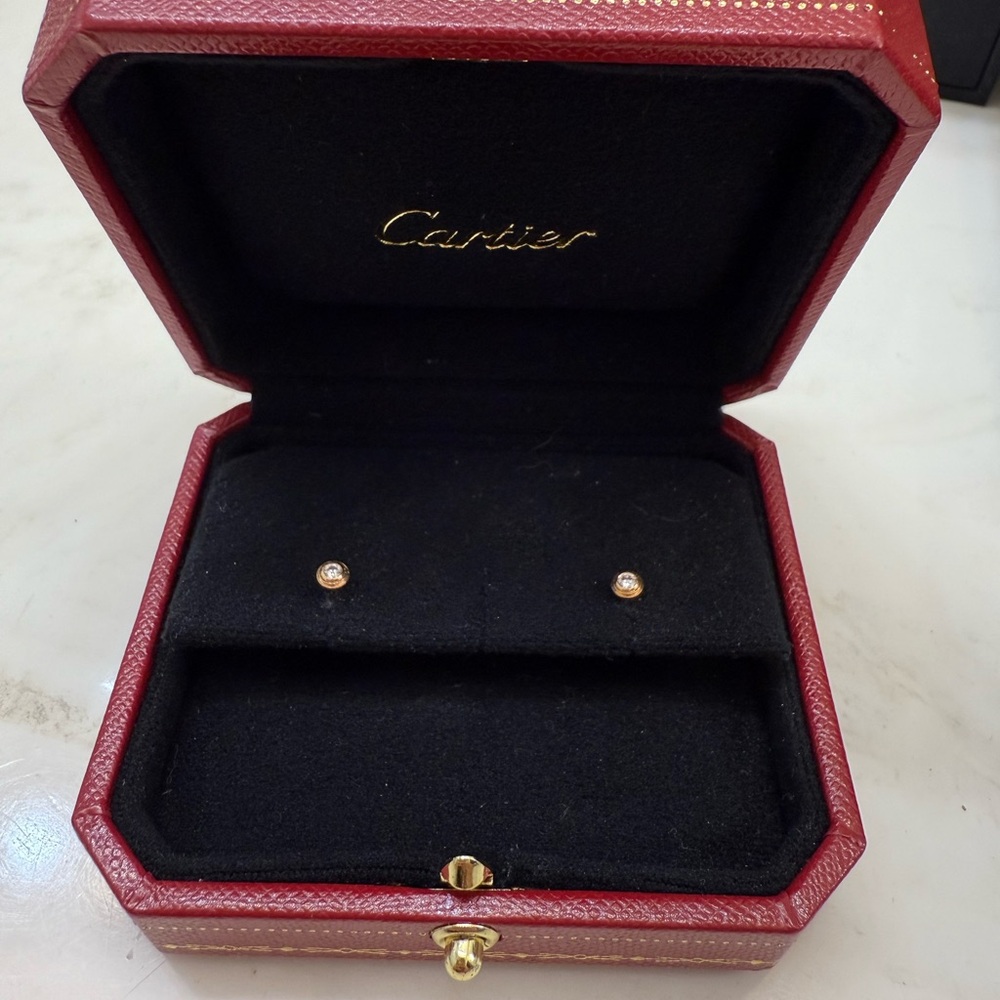 Cartier D’amour Stud Earring mini diamond
